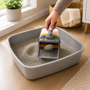 Self-Cleaning Litter Box Scoop
